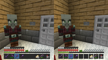 In-game comparison