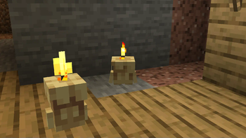 Candle golem