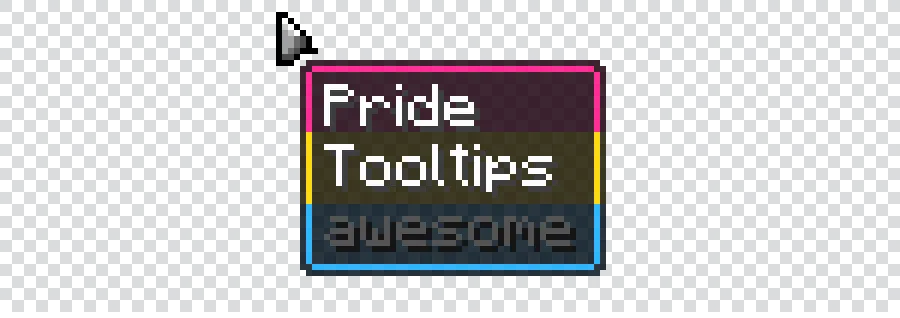 Banner showing the modified Tooltip. Cursor texture from the Minecraft Cursor Mod by fishstiz.