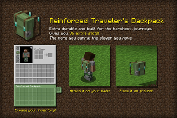 Reinforced Traveler's Backpack