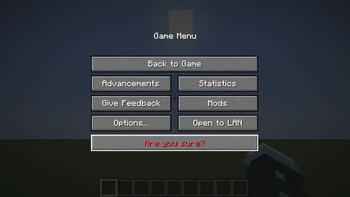 Discrete Disconnect Screen