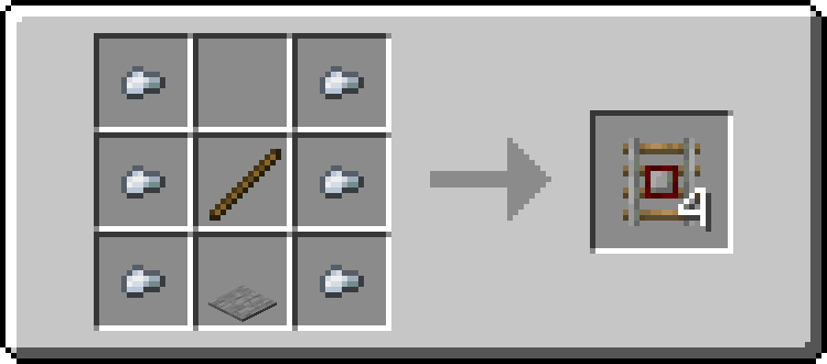 New Detector Rail Recipe
