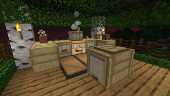 Farmer's Assortment Kitchen Showcase