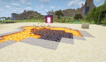 Walk on Lava