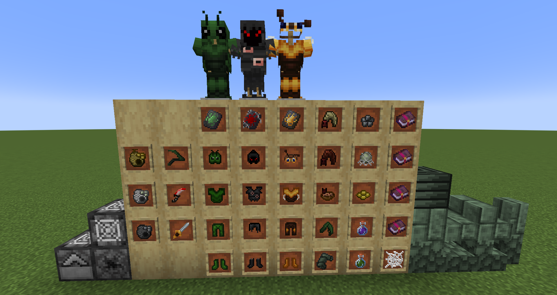 All of the content added by Infested.