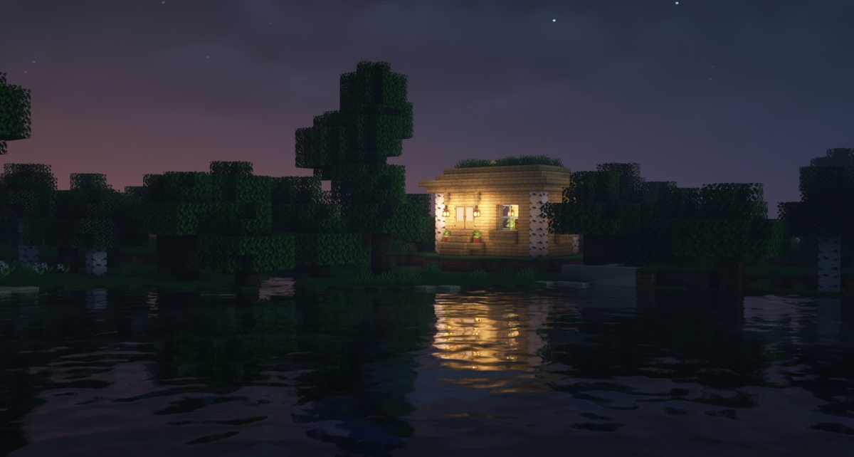 House in forest