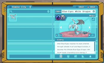 blue eyes ultimate dex