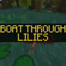 Boat Through Lilies