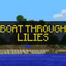 Boat Through Lilies