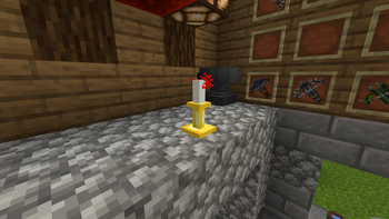 Redstone torches as fancy candles
