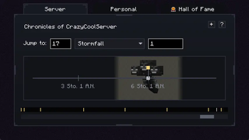 Timeline GUI