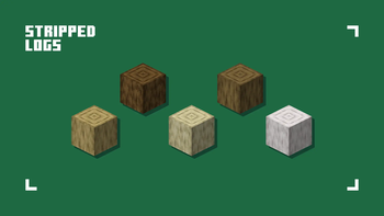 Stripped Logs