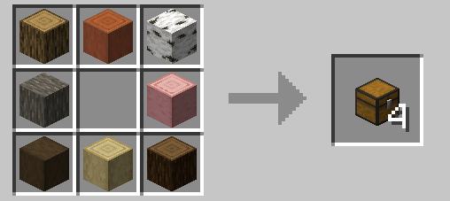 Any logs to chests
