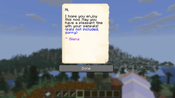 Viewing a Letter