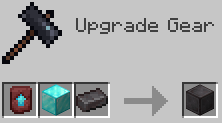 The smithing recipe