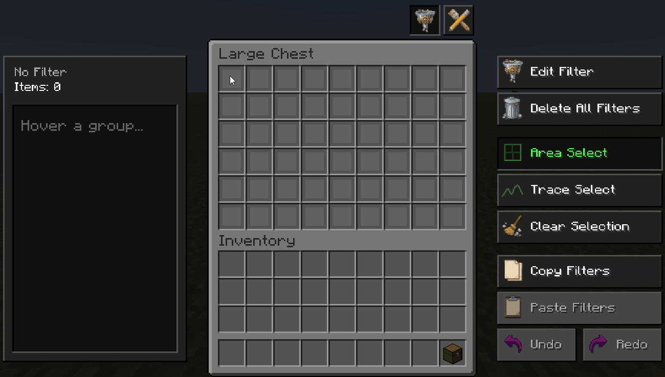 Defining Custom Filter Zones
