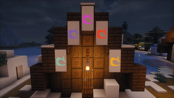 Glowing banner patterns