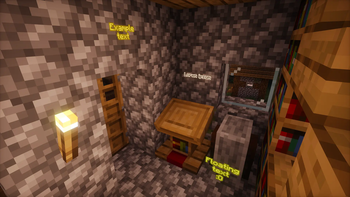 Text on walls O_O