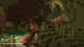 Sulfur caves