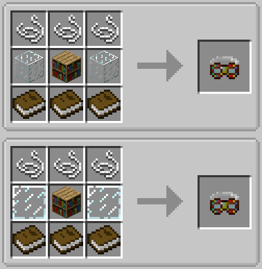 Crafting recipes