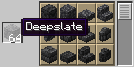 Deepslate Recipes