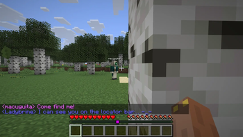 2 people chatting with the mod on