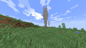 Stacking smoke that moves with the wind!