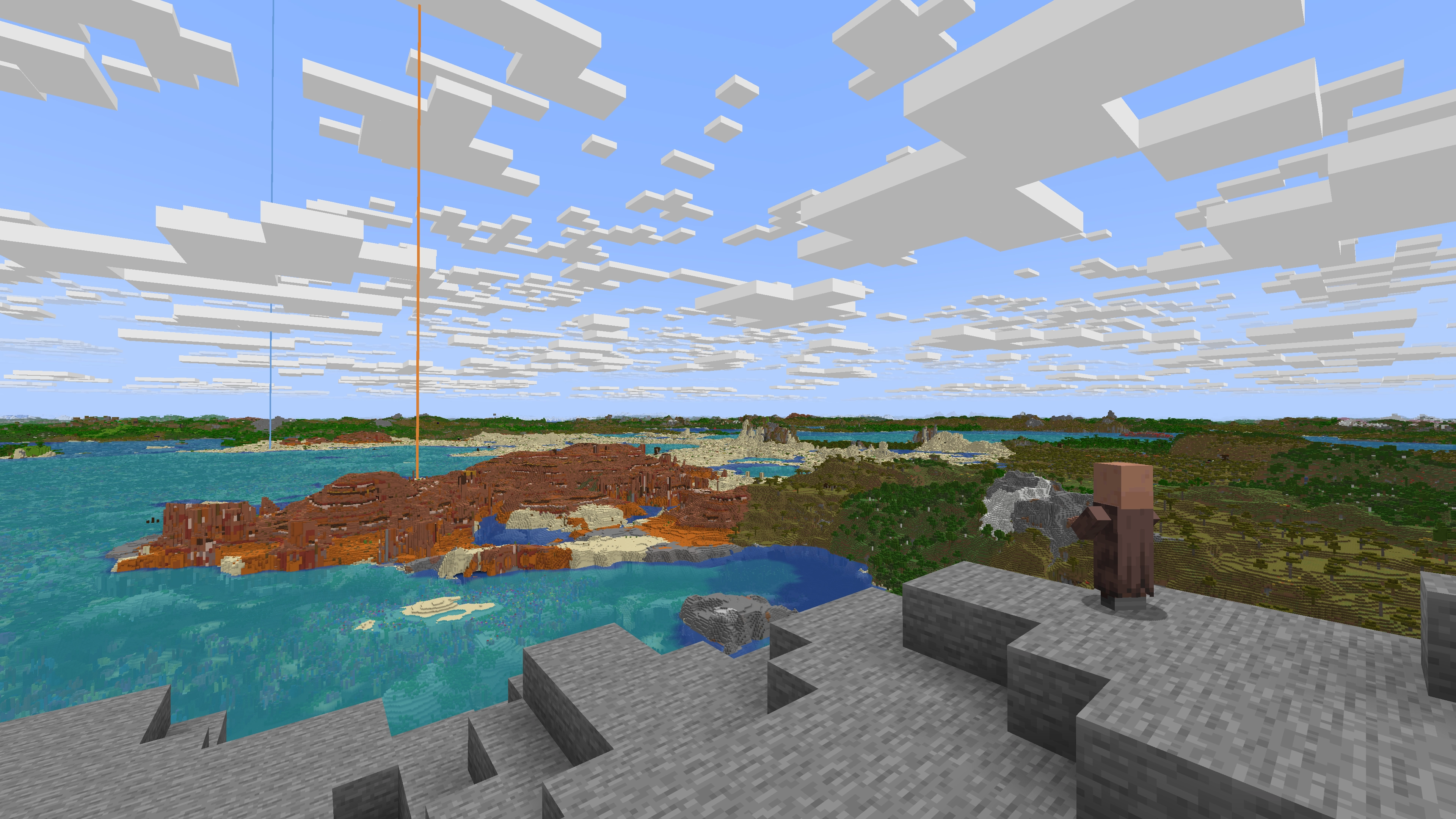 Mountain top villager