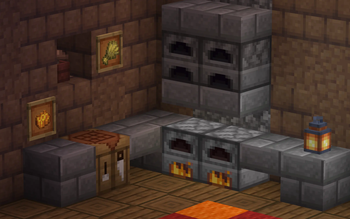 Furnace and Crafting Table 