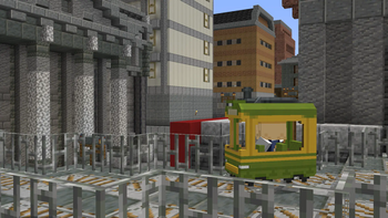 Dooby Minecart in the City
