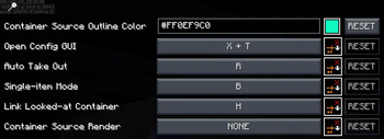 Full Settings Screen