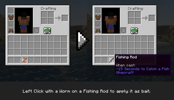 Worm as Fishing Bait