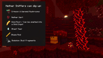 Nether Sniffer Loot Table