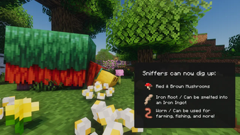 Modified Sniffer Loot Table