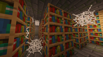 Bookshelves in a Stronghold