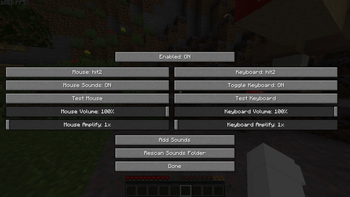 Settings Screen