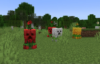Floral Creepers in a Plains