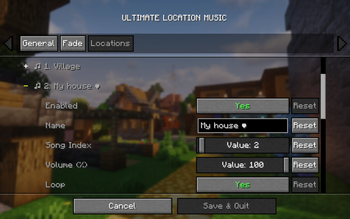 Customise your Locations
