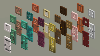 3D Doors and Trapdoors