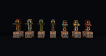 Color variants and zombie counterparts