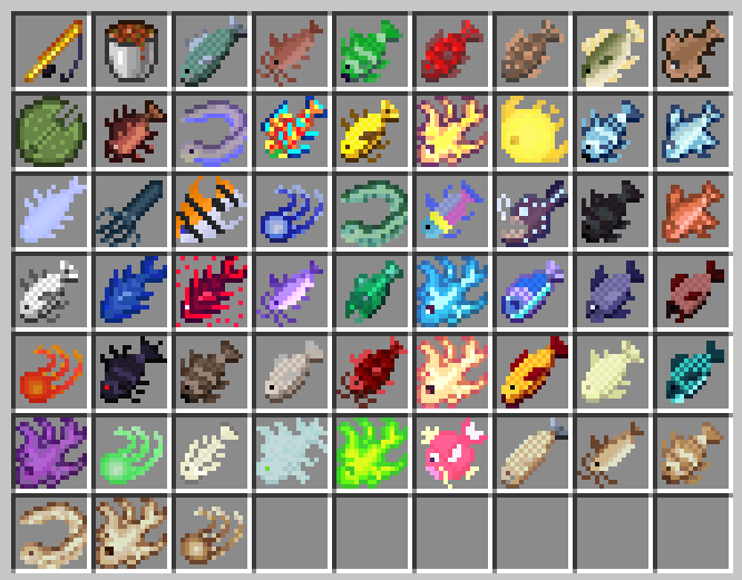 All items