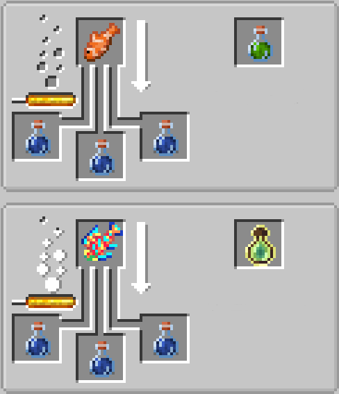 Potions recipes