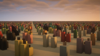 Infinite Pastel Candles