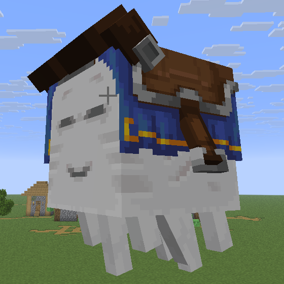 Happy Ghast - With My 3D Harness Pack