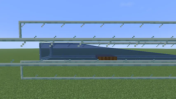 Closed trapdoor allow fluid to pass through