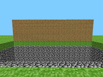 Wood Planks and Rocks
