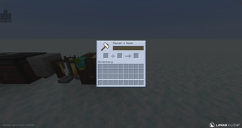gui - anvil