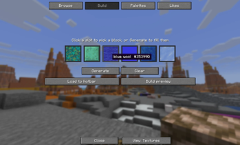 Build Block Palettes