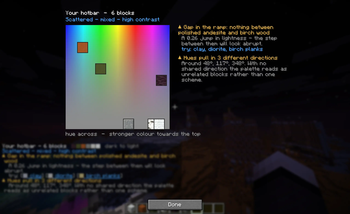 Analyze Palettes