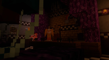 Fazbear's Fright Decoration Stage